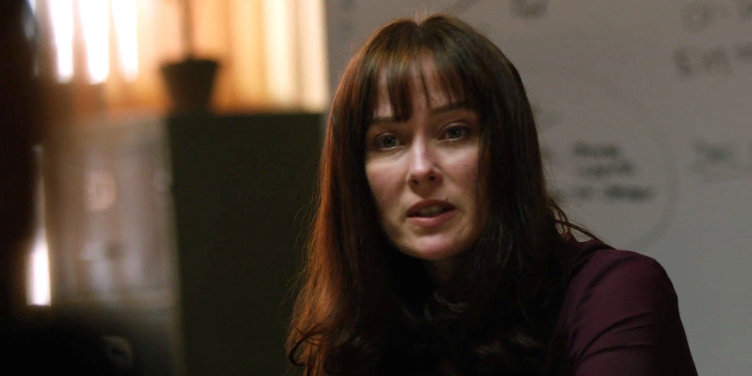 Jennifer Ehle looking serious in Zero Dark Thirty