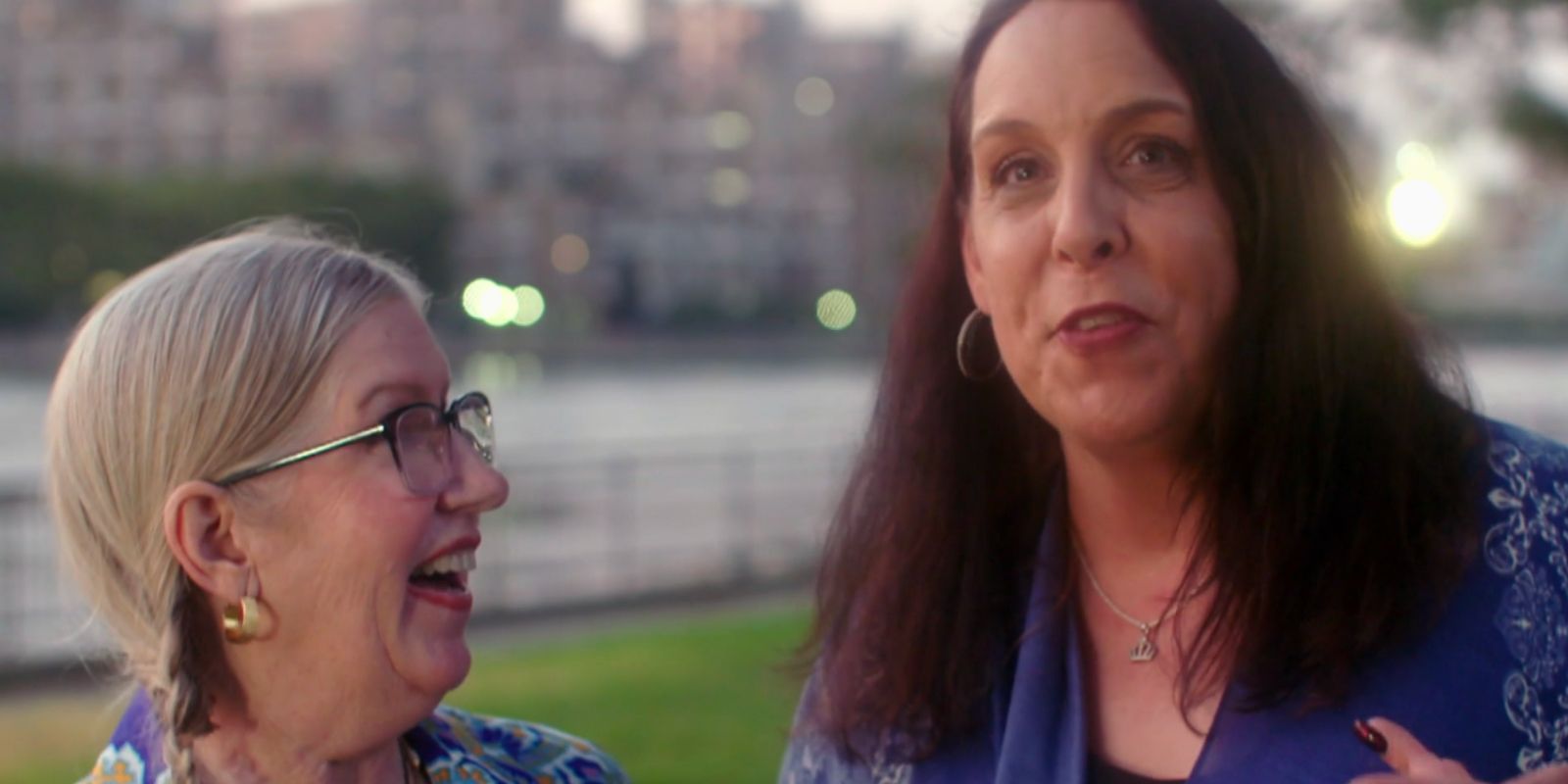 Jenny Slatten e Kim Menzies no 90 Day Fiancé: Happily Ever After temporada 7 Tell All