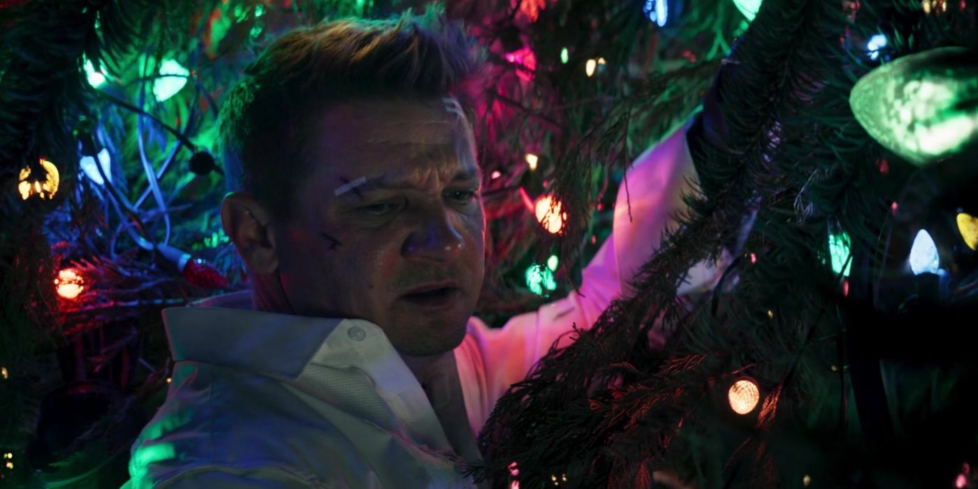 Jeremy Renner Hawkeye Christmas Tree