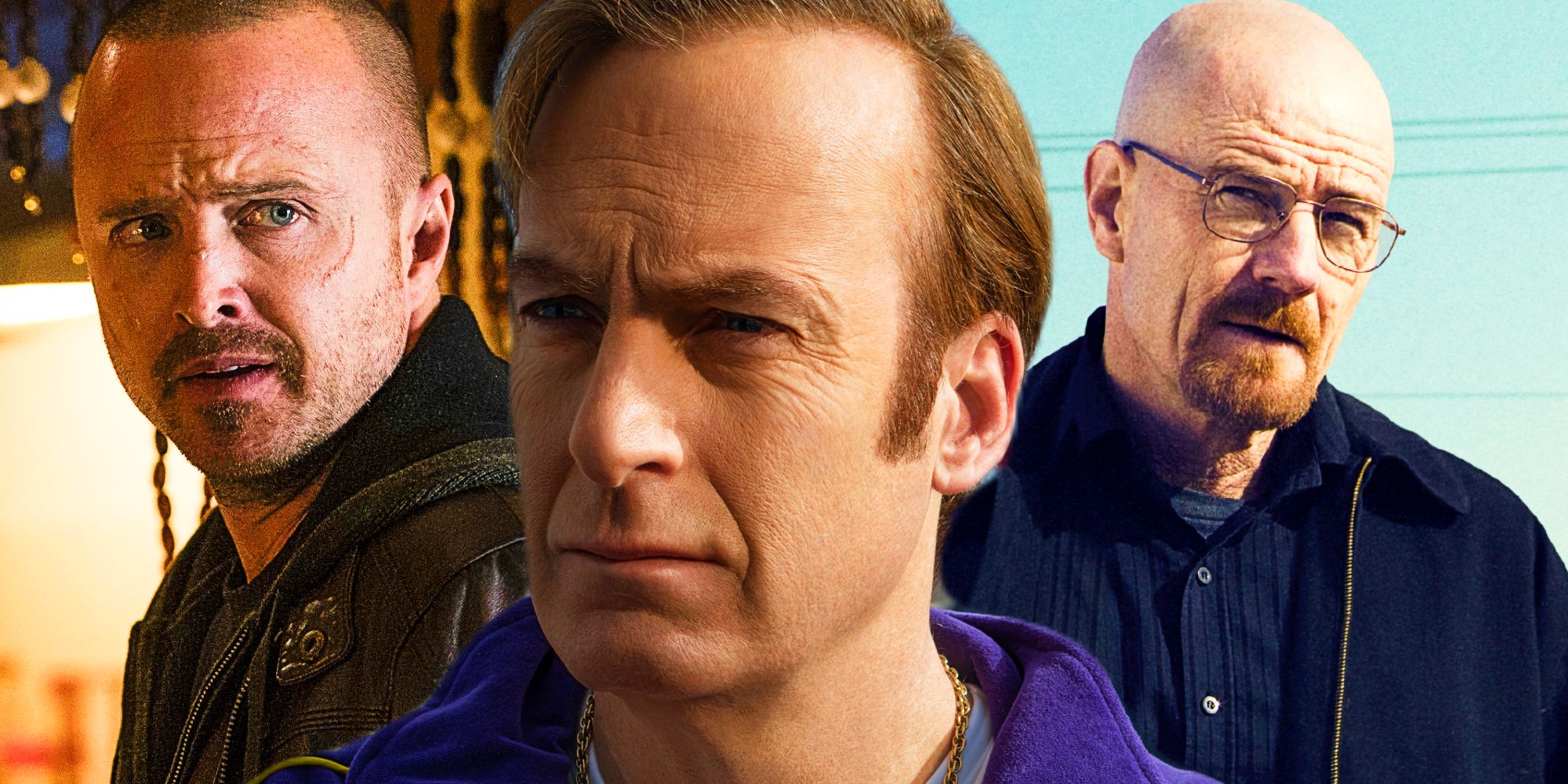 Jesse, Saul, and Walt in the Breaking Bad universe
