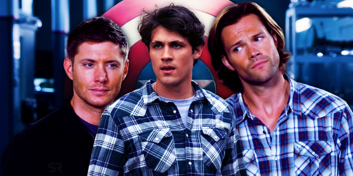 Young John Winchester with Dean and Sam