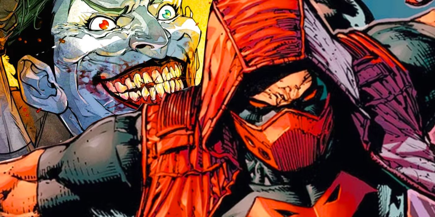 Joker and Jason Todd's Red Hood in DC Comics