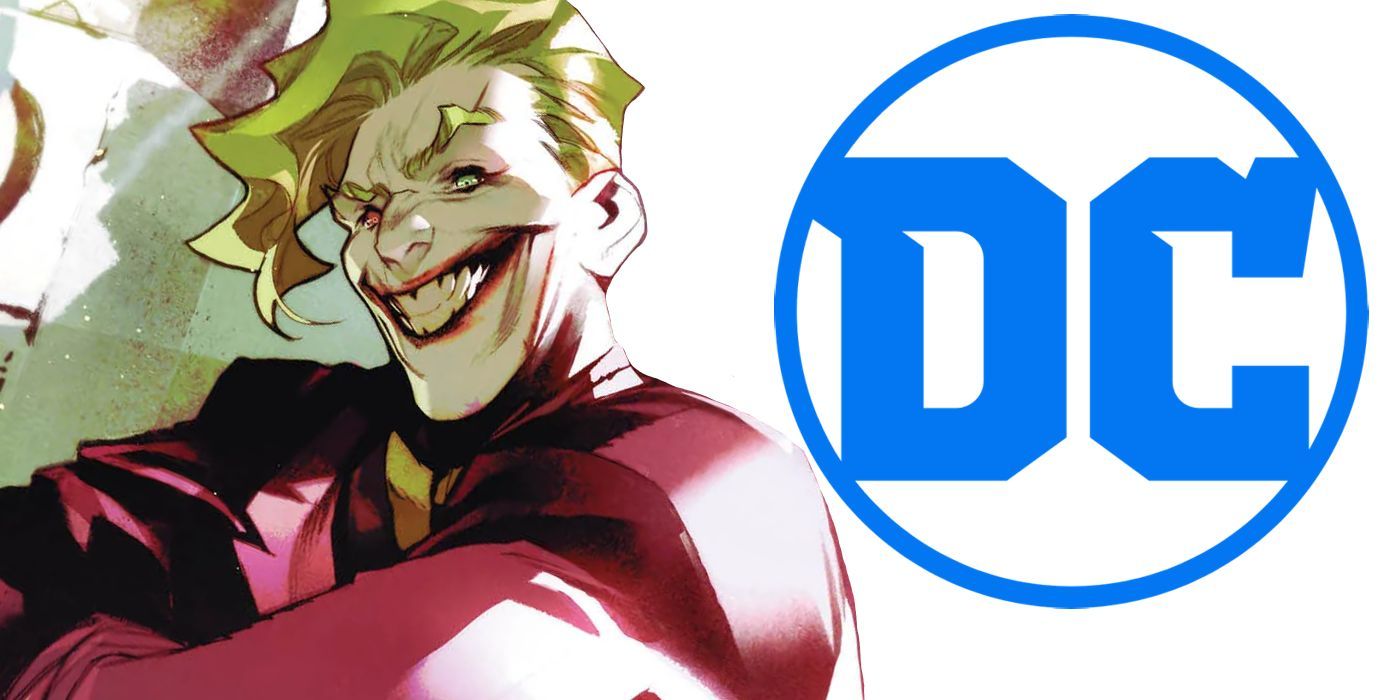 Joker and DC Comics Logo