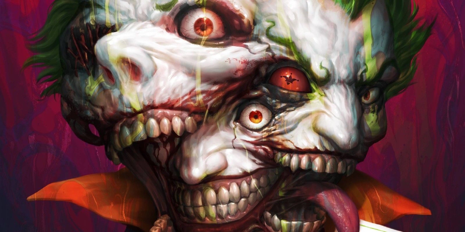 Joker with Three Interlocked Faces