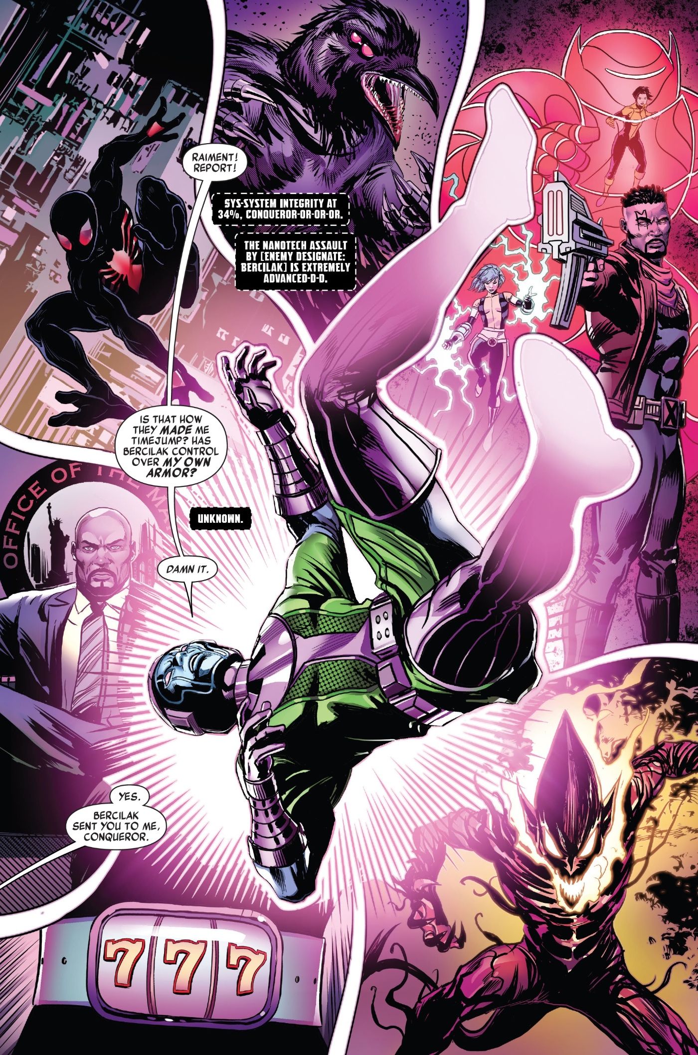 Kang testemunha o futuro da Marvel e o novo Homem-Aranha