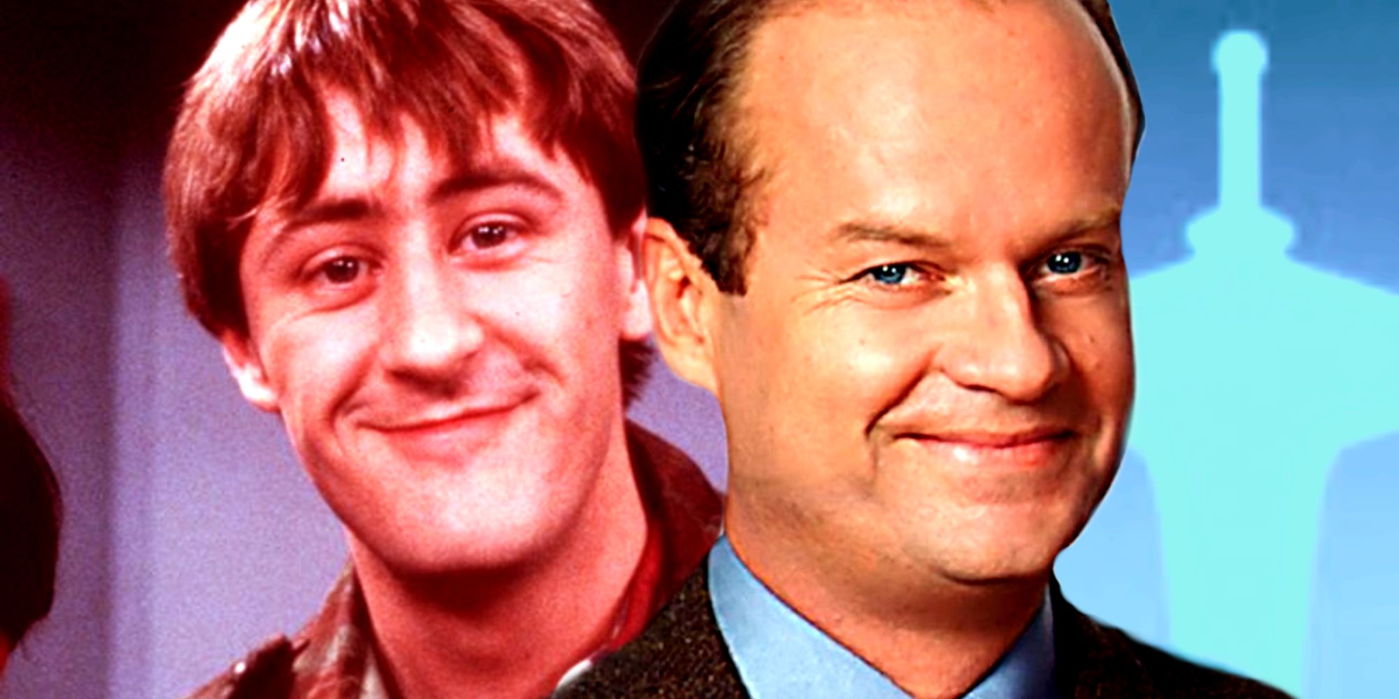 Kelsey Grammer and Nicholas Lyndhurst in the Frasier Reboot