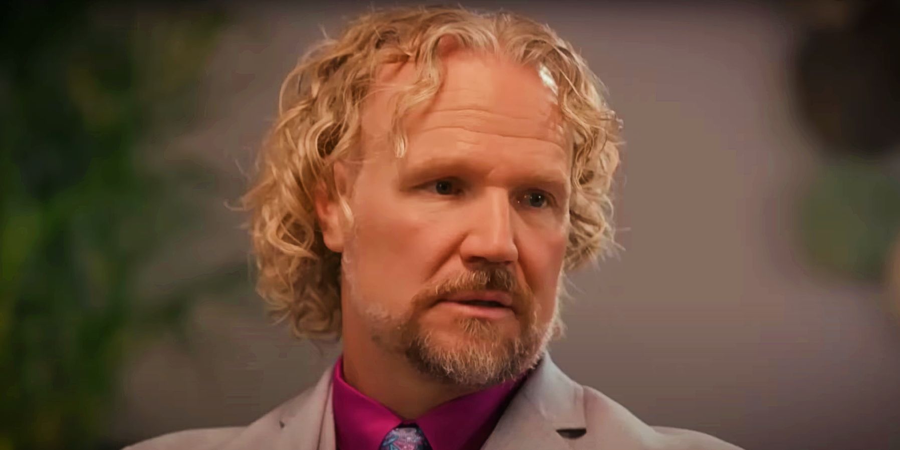 Kody wearing suit and tie during Sister Wives season 17 Tell All