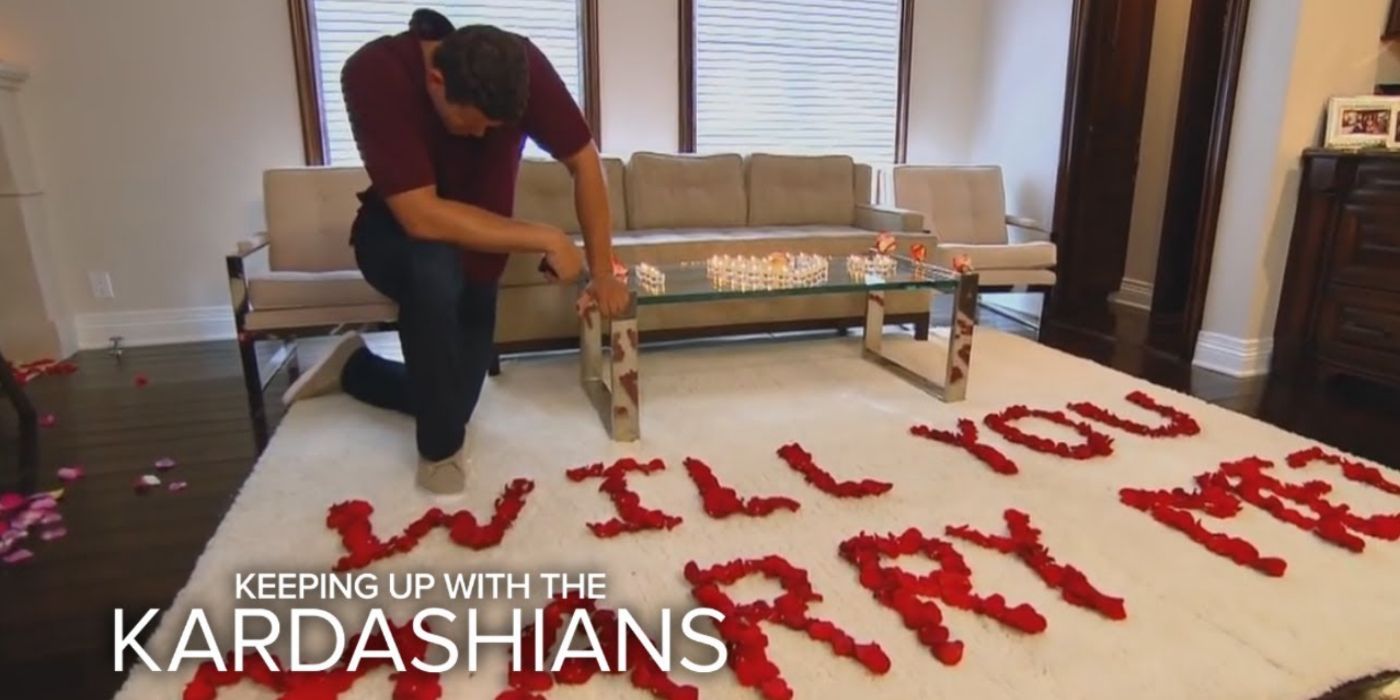 Kris Humphries proposal on Keeping Up with the Kardashians.