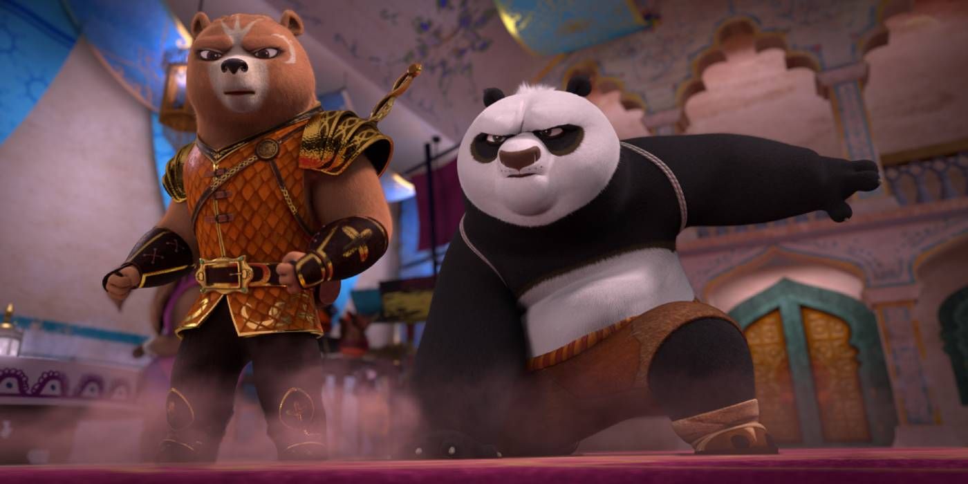 Kung Fu Panda prepares to fight The Dragon Knight season 2