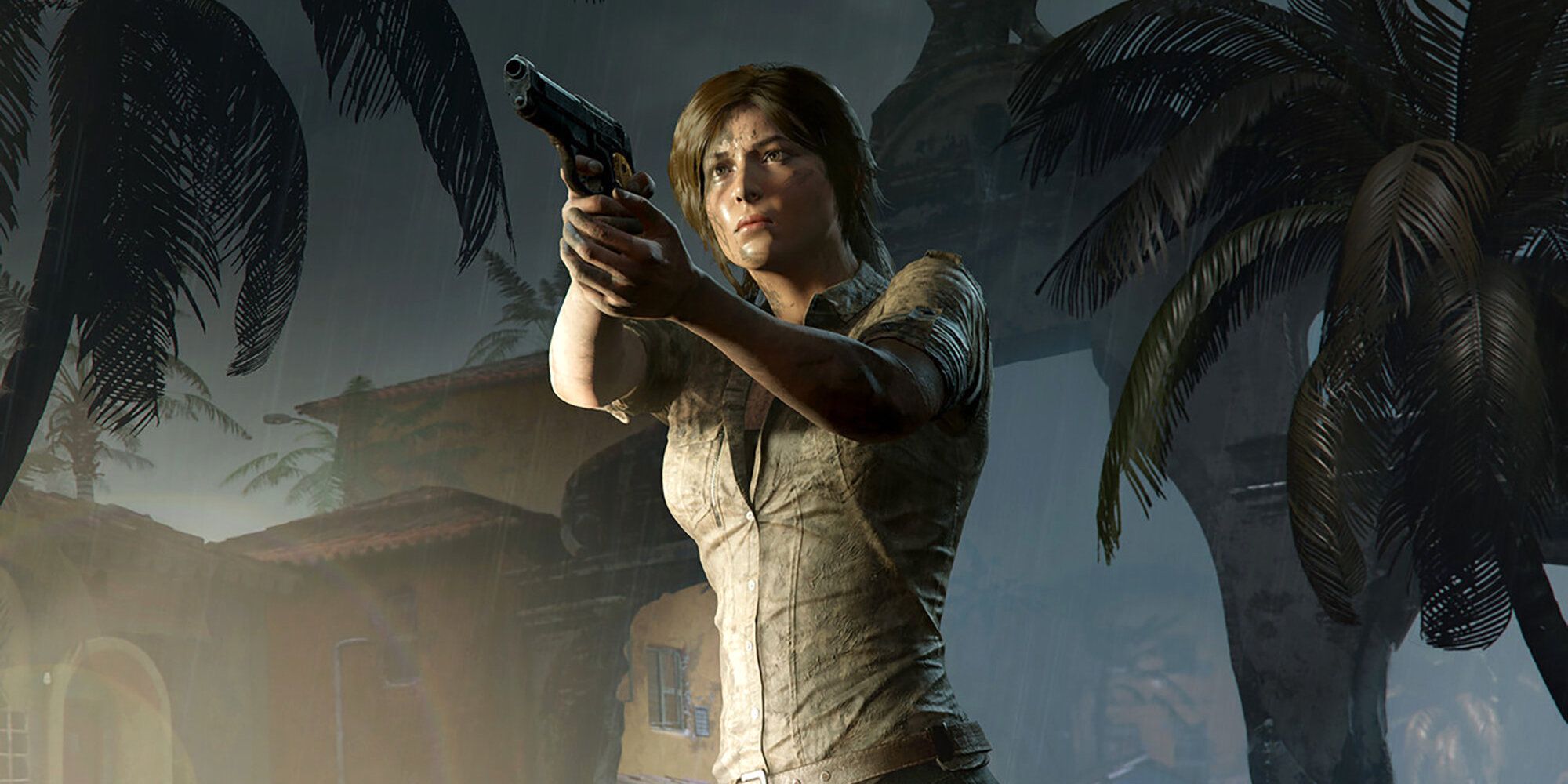 Lara Croft no jogo Tomb Raider