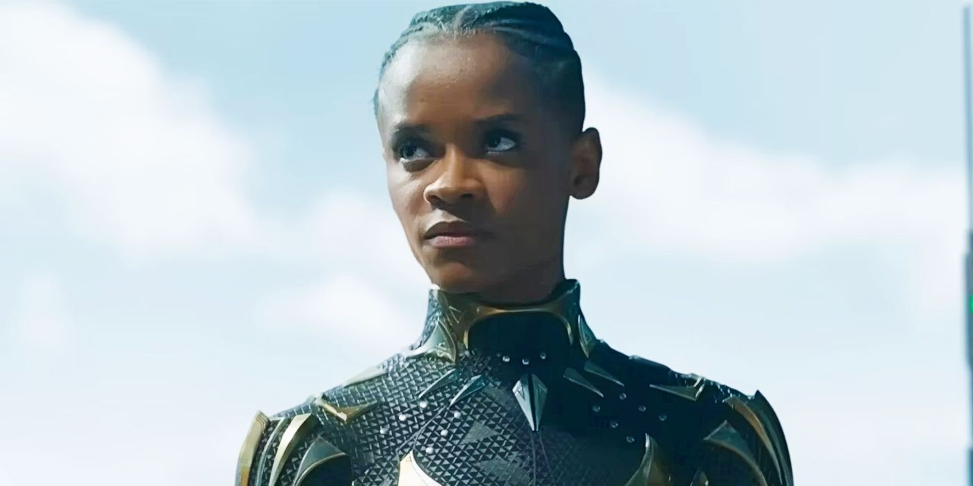 Letitia Wright as Shuri (Black Panther) in Black Panther Wakanda Forever