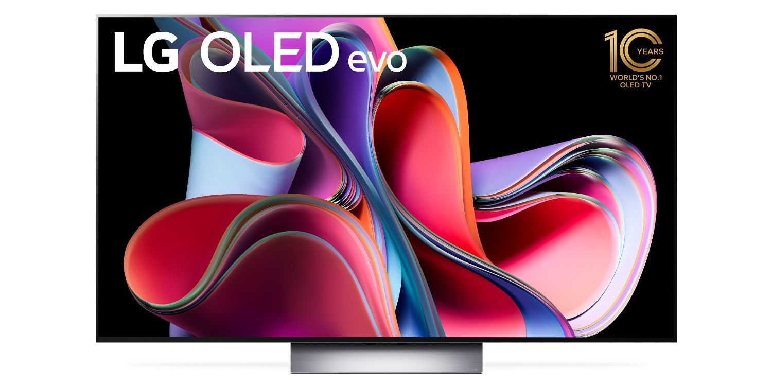 A picture if the LG G3 OLED TV on a white background