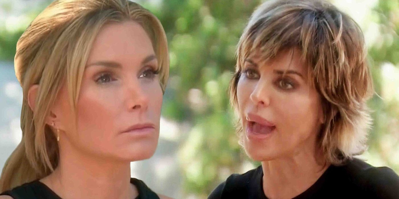 Lisa Rinna arguing with Eden on RHOBH