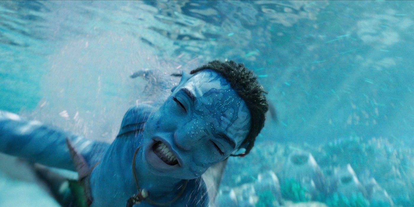 Lo'ak in Avatar the Way of Water