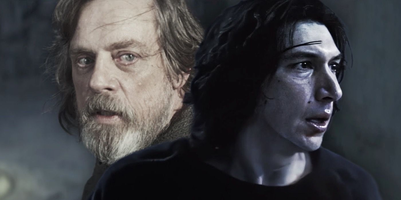 Luke Skywalker and Ben Solo