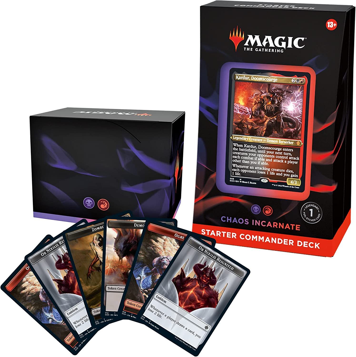 Magic The Gathering Starter Commander Deck – Chaos Incarnate 1