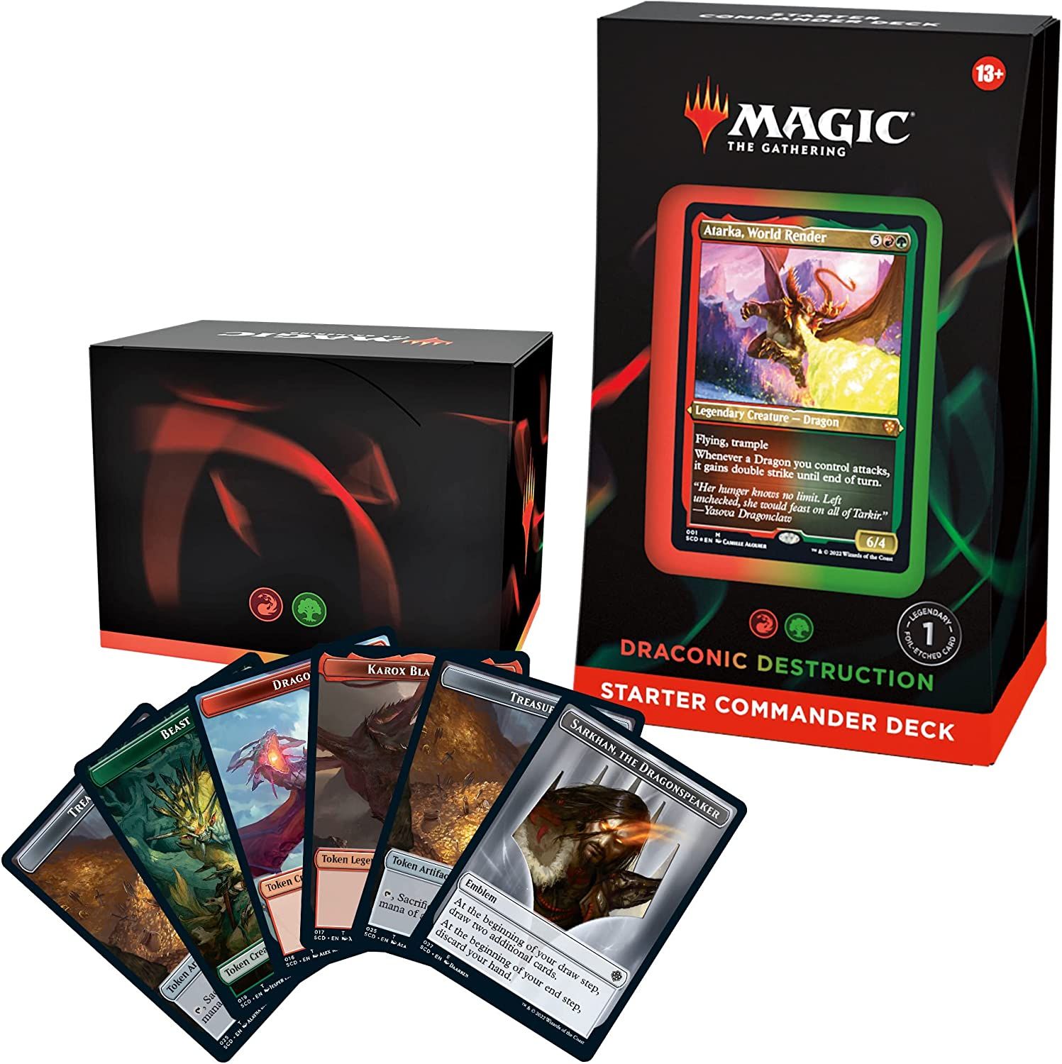 Magic The Gathering Starter Commander Deck – Draconic Destruction 1