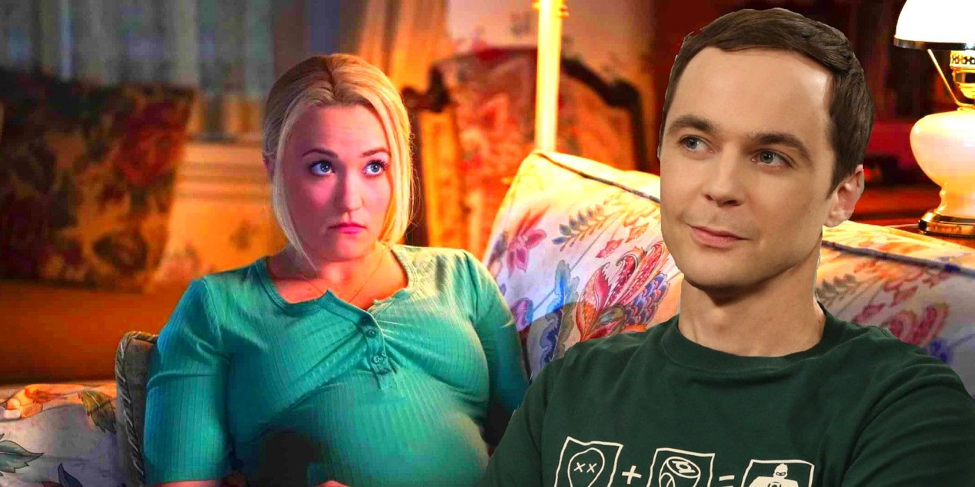 Mandy in Young Sheldon and TBBT Sheldon