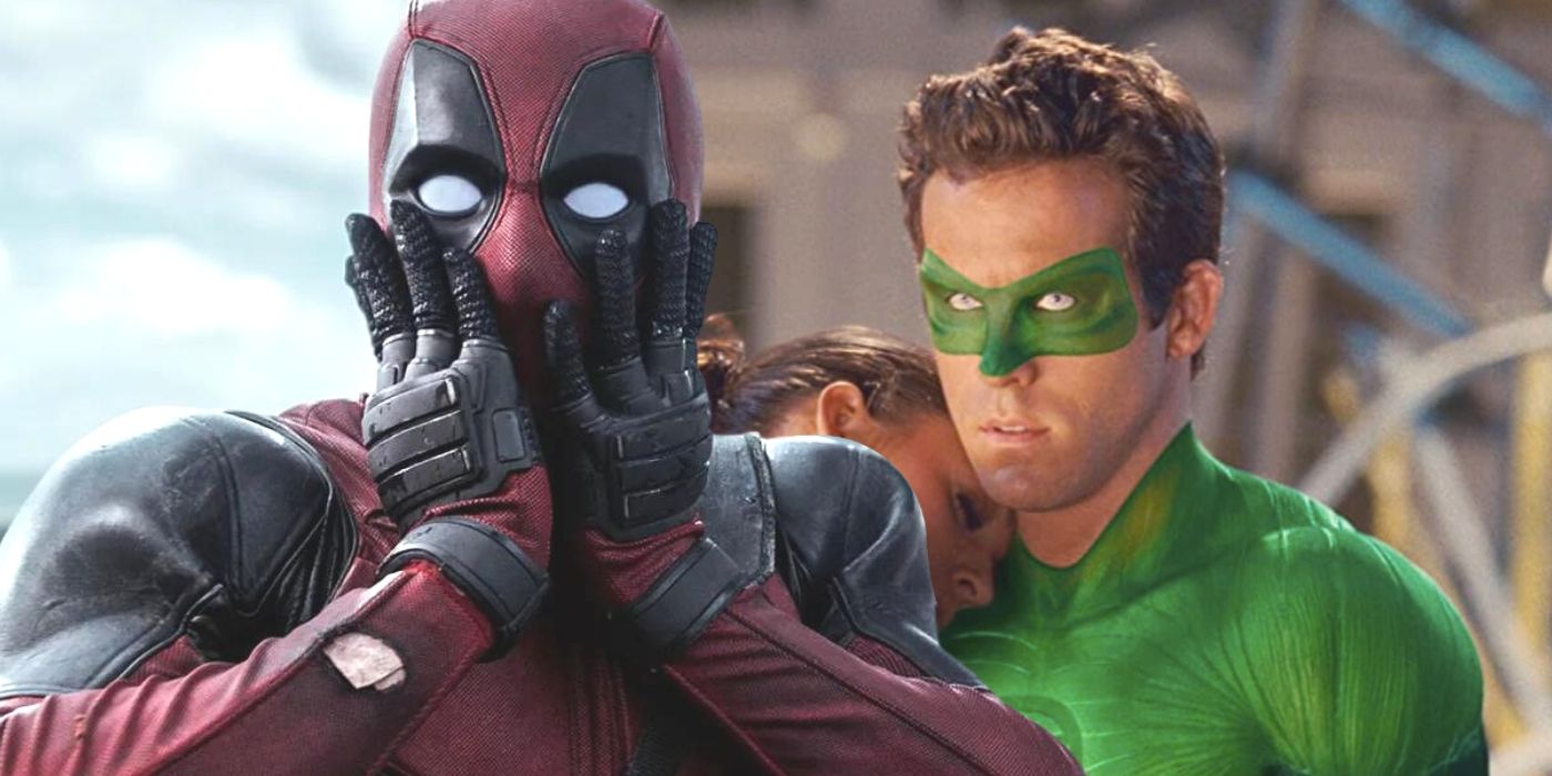 Ryan Reynolds as Marvel's Deadpool and DC's Green Lantern