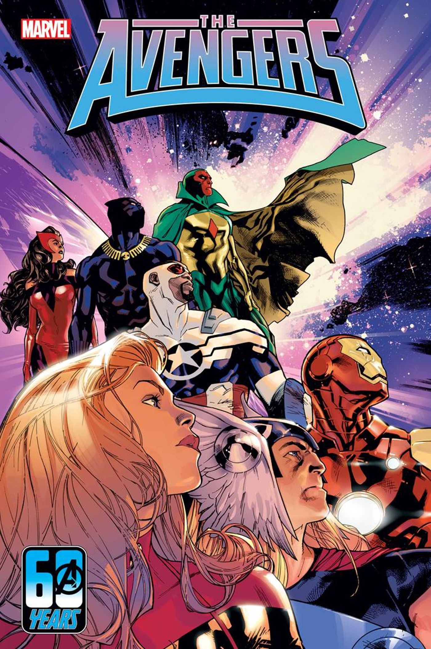 Nova equipe de Vingadores da Marvel Comics