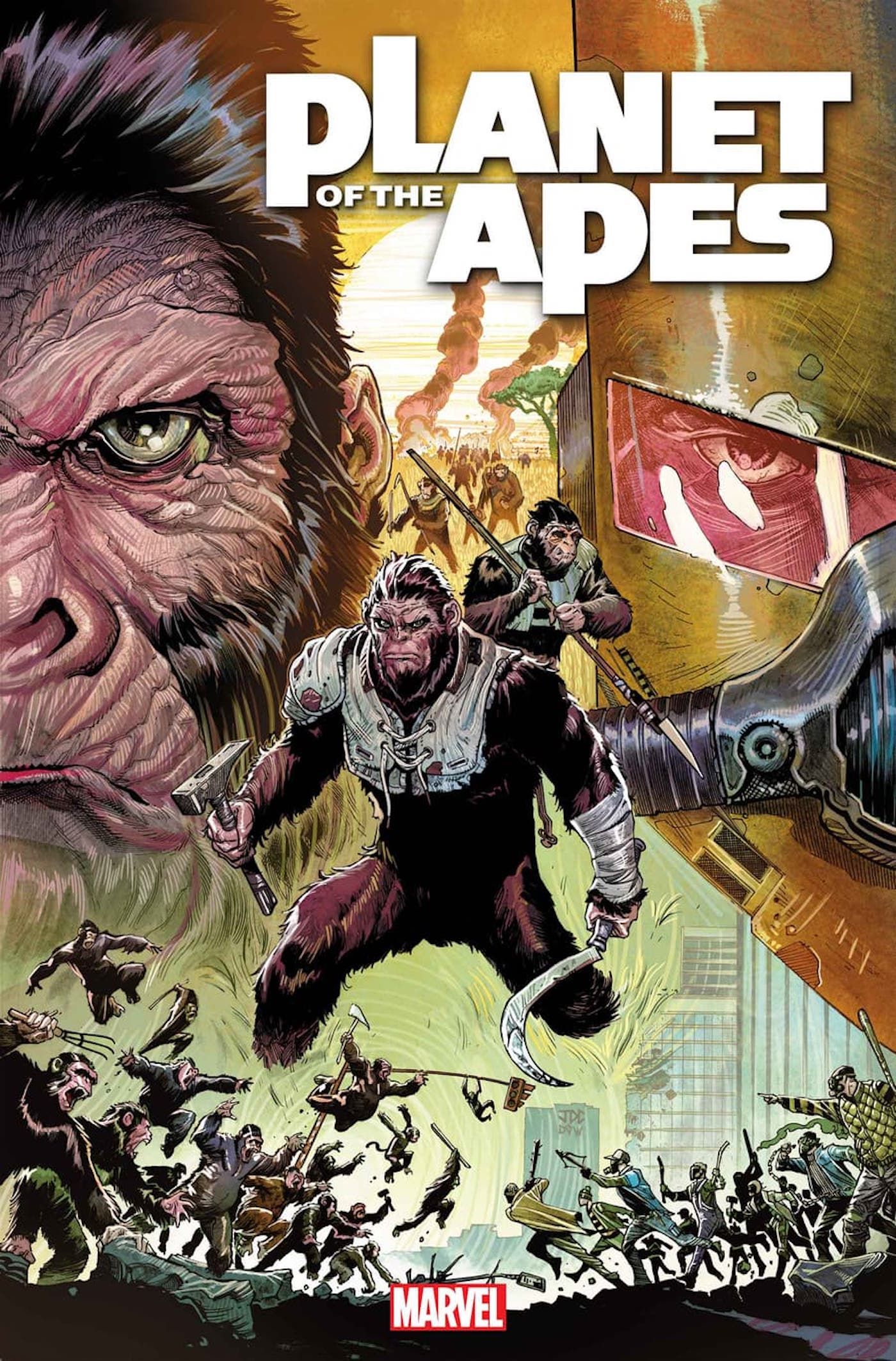 Marvel Planet of the Apes 1 Cover