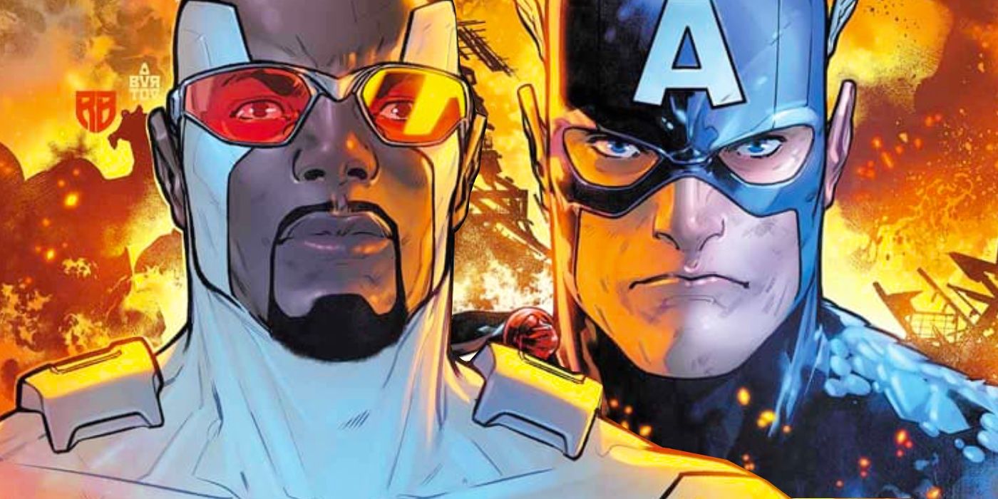 Captain America Vs. Captain America! Sam And Steve Battle For The Right To  Lead In CAPTAIN AMERICA: COLD WAR