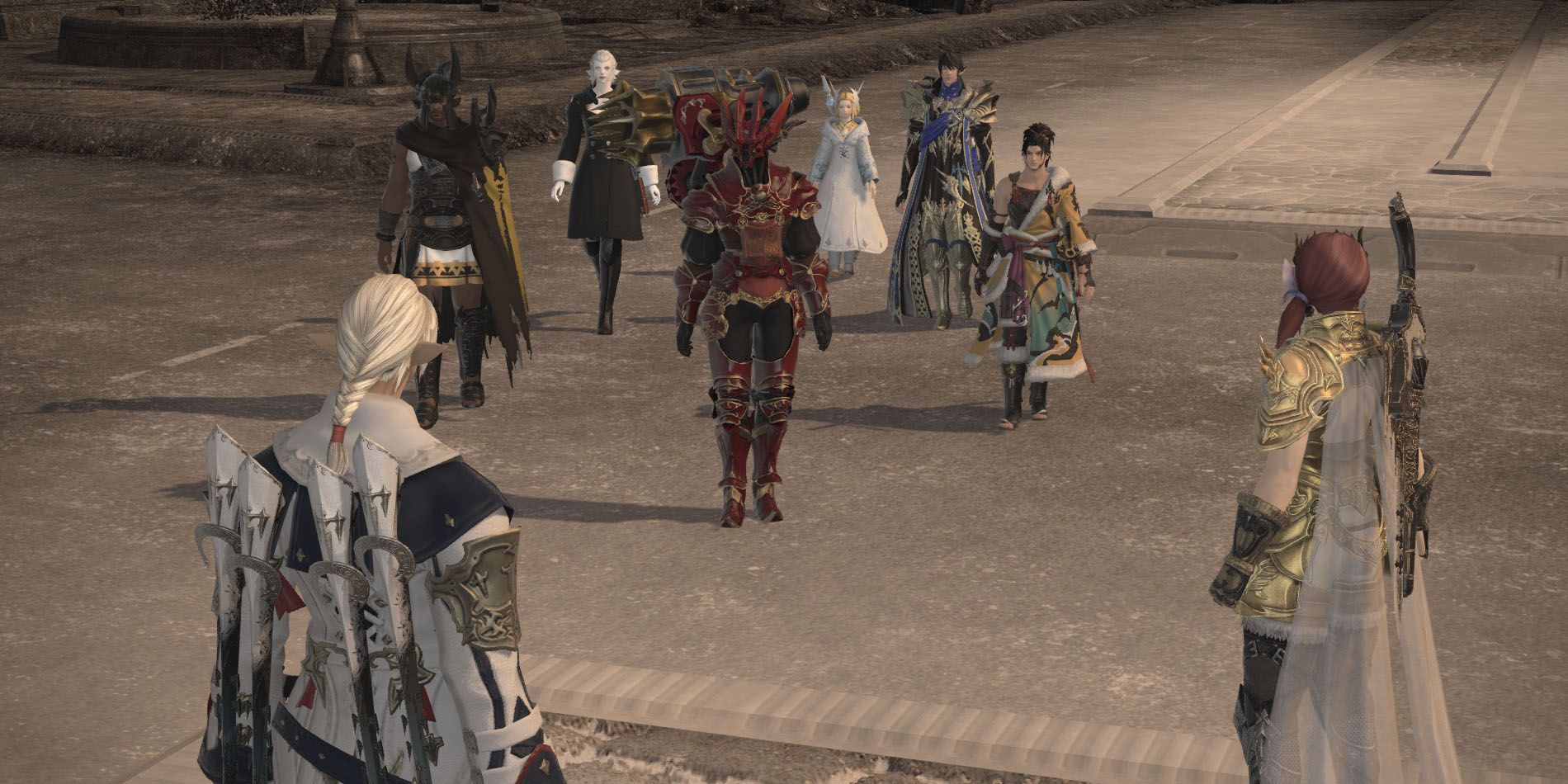 Master Role team in Final Fantasy XIV