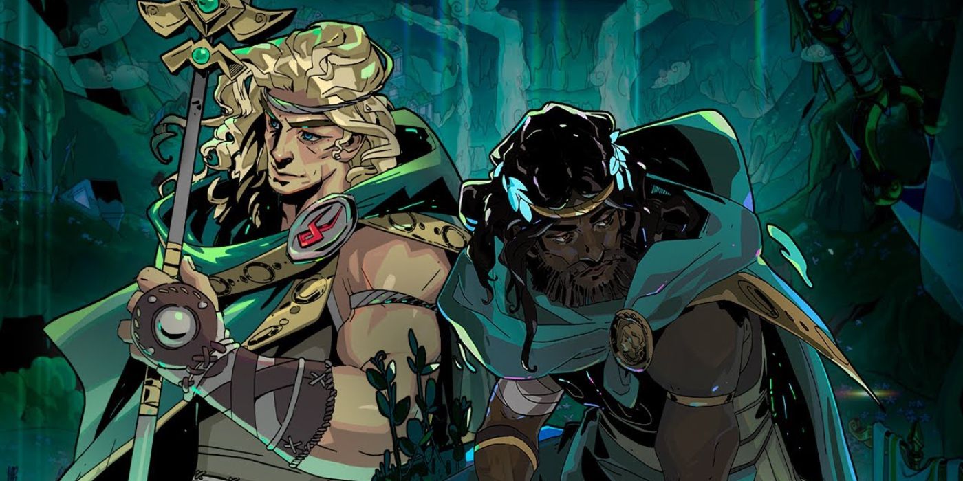 Achilles and Patroclus as seen in the Hades game