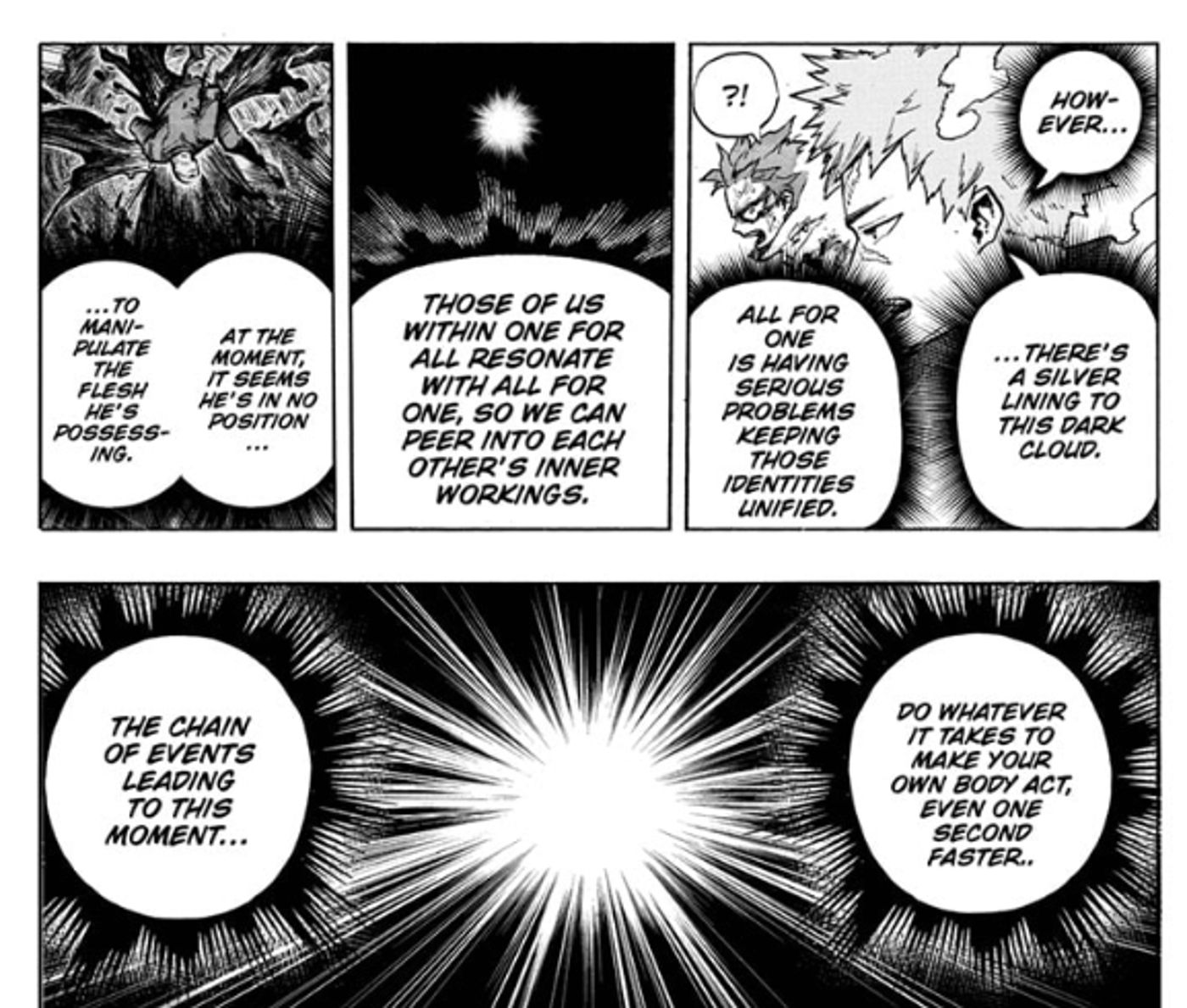 mha segundo usuário diz a deku que todos por um tem uma fraqueza