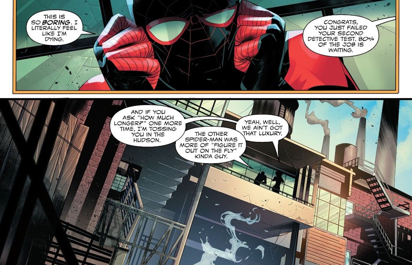 miles morales is taught by misty knight