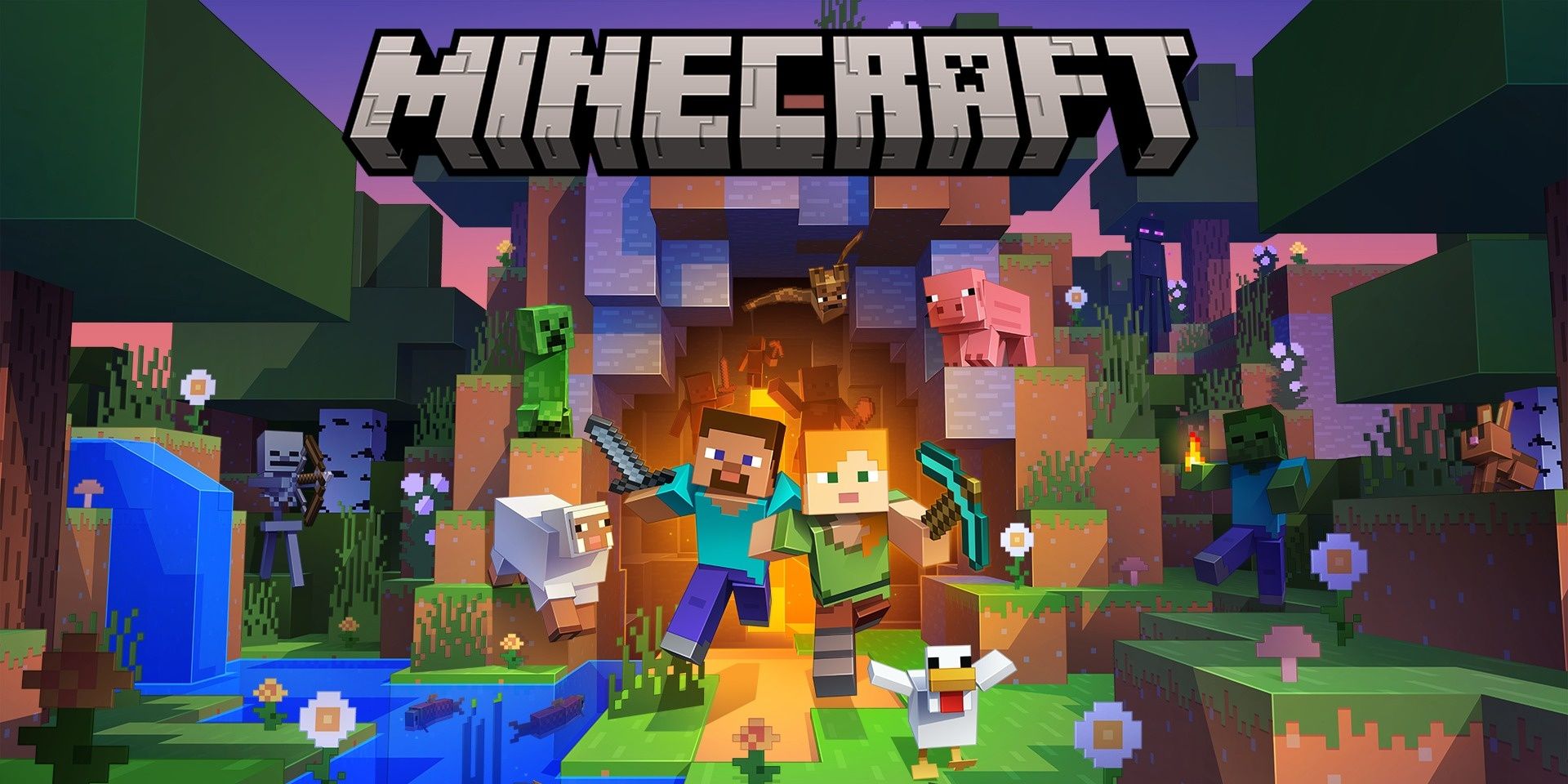Minecraft cover art