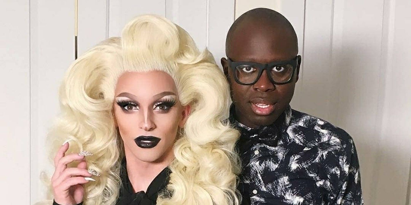 Bob the Drag Queen and Miz Cracker from RuPaul's Drag Race standing together