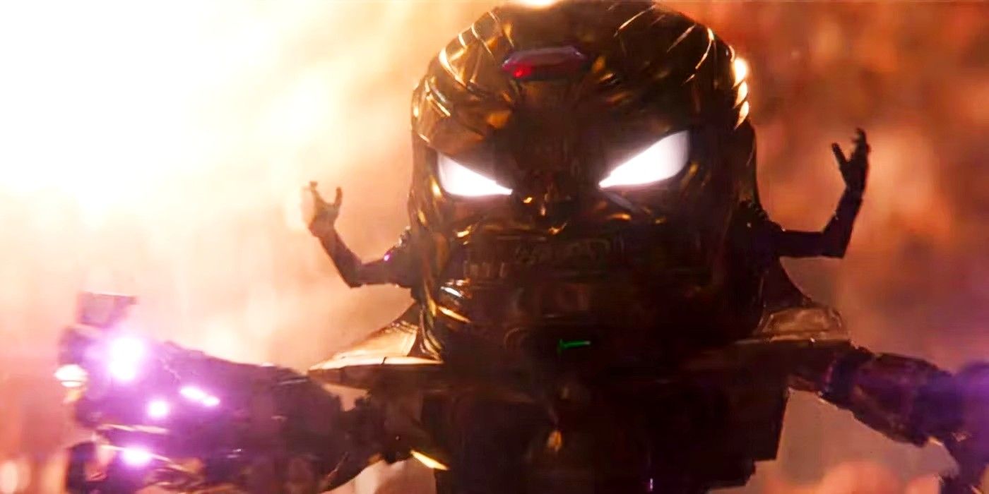 MODOK battles Ant-Man in Ant Man and the Wasp Quantumania