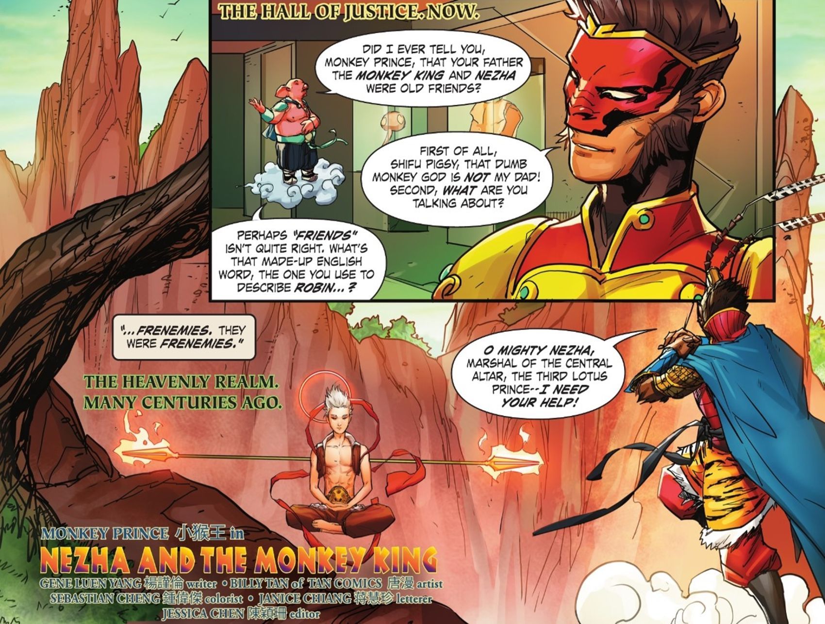 Macaco Príncipe Nezha Backstory DC Comics