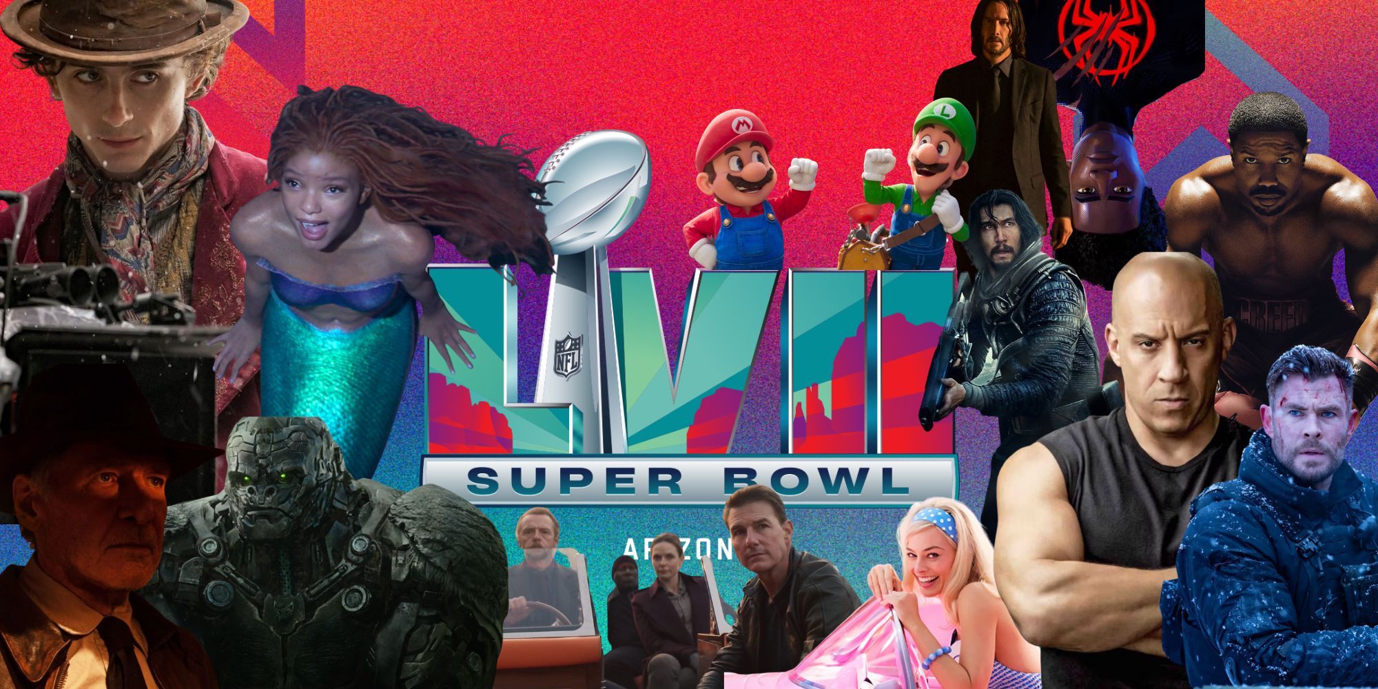 Trailers de filmes que esperamos no Super Bowl 2023