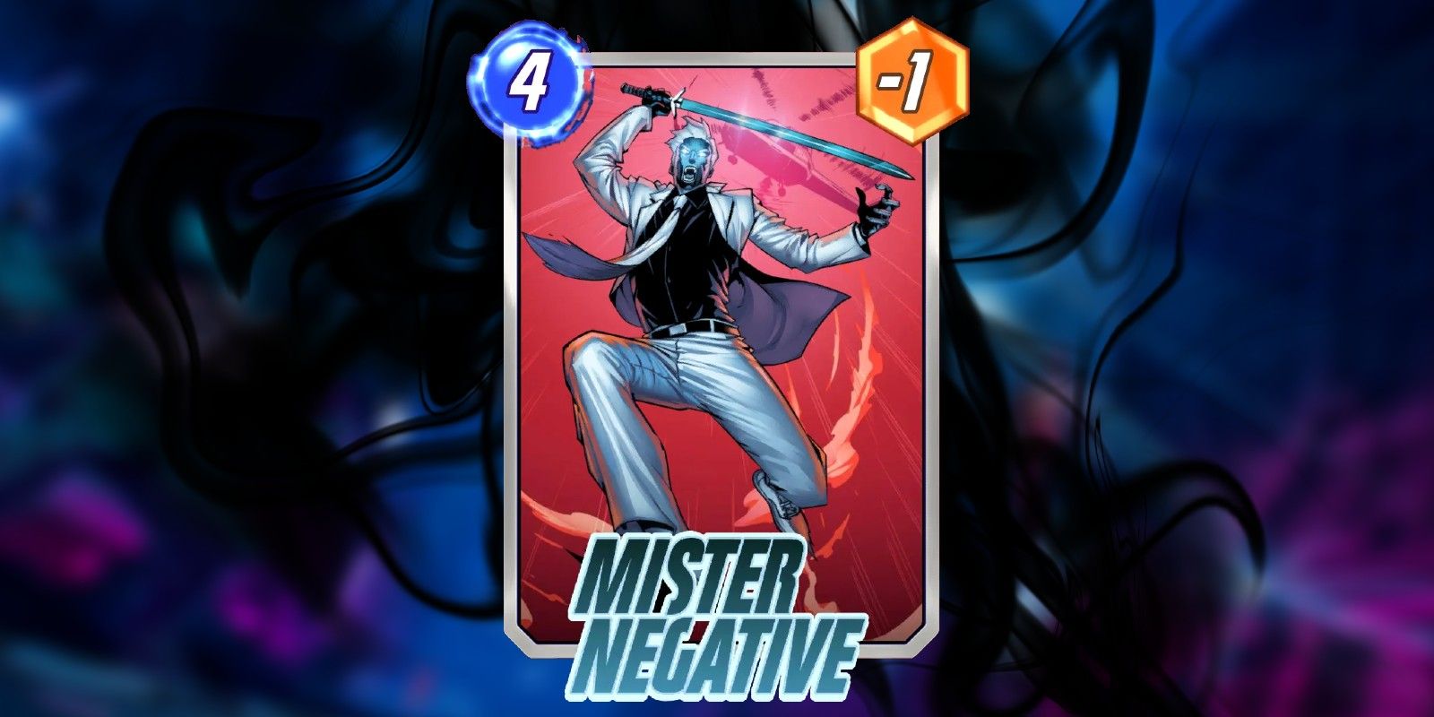 Mr. Negative deck guide January 2023 which features Mr. Negative with other cards to help it