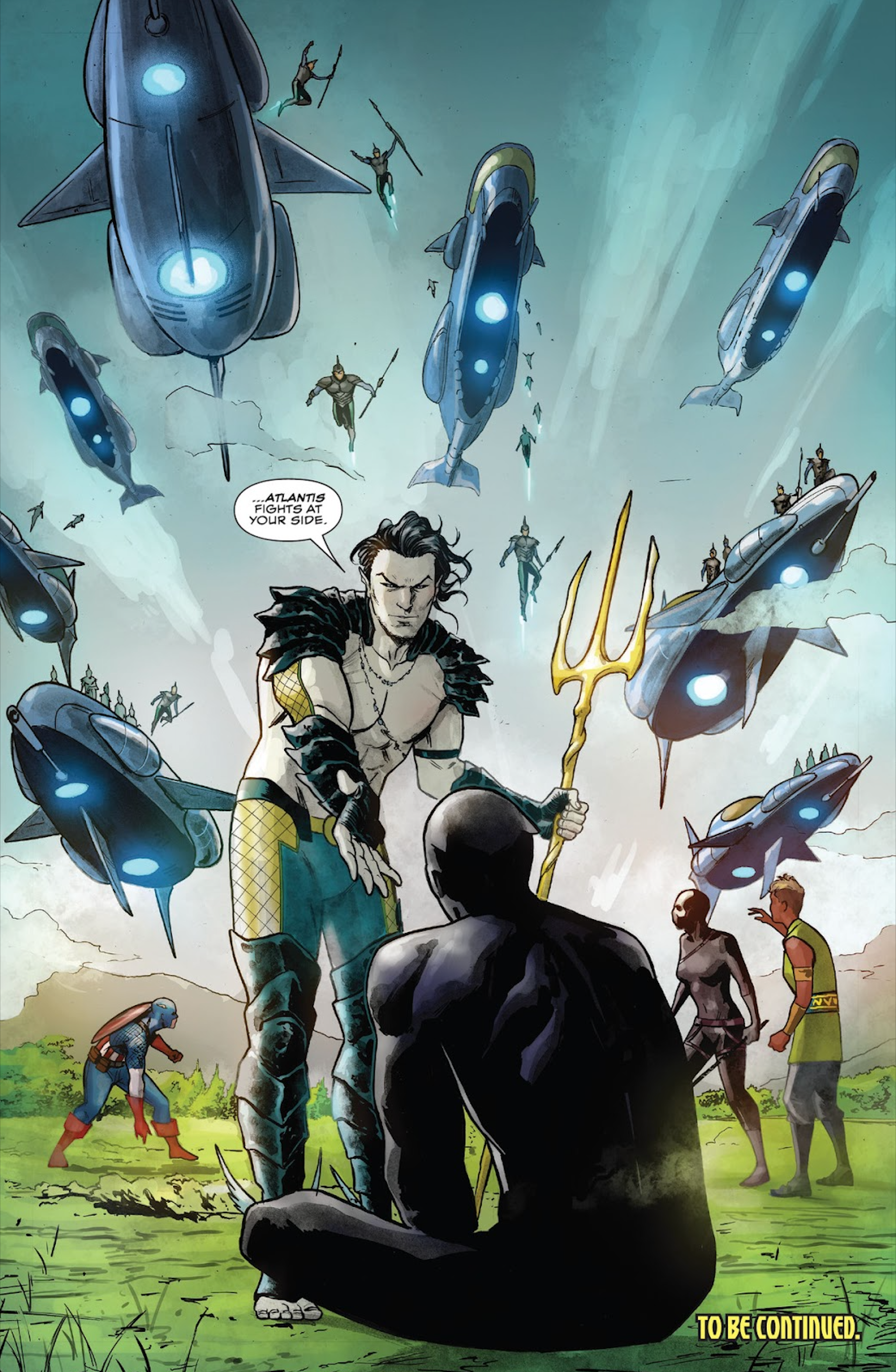 Namor and Black Panther join forces