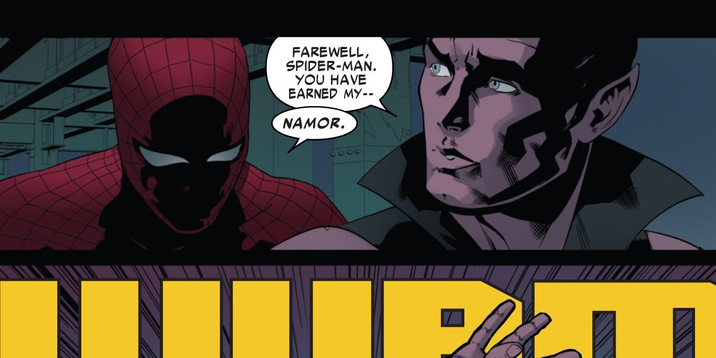 Namor respeita Doc Ock, também conhecido como Homem-Aranha Superior.