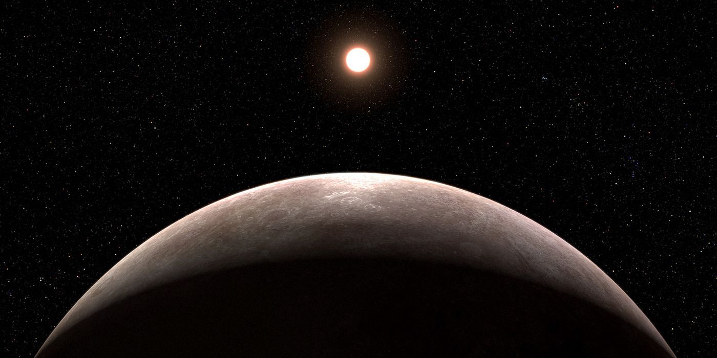 NASA illustration of exoplanet LHS 475 b