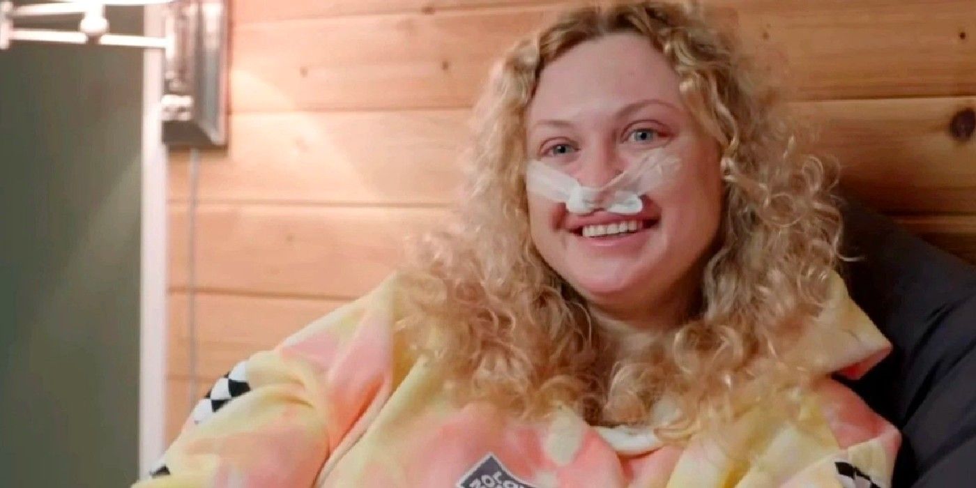 90 Day Fiancé star Natalie Mordovtseva recovering from nose job
