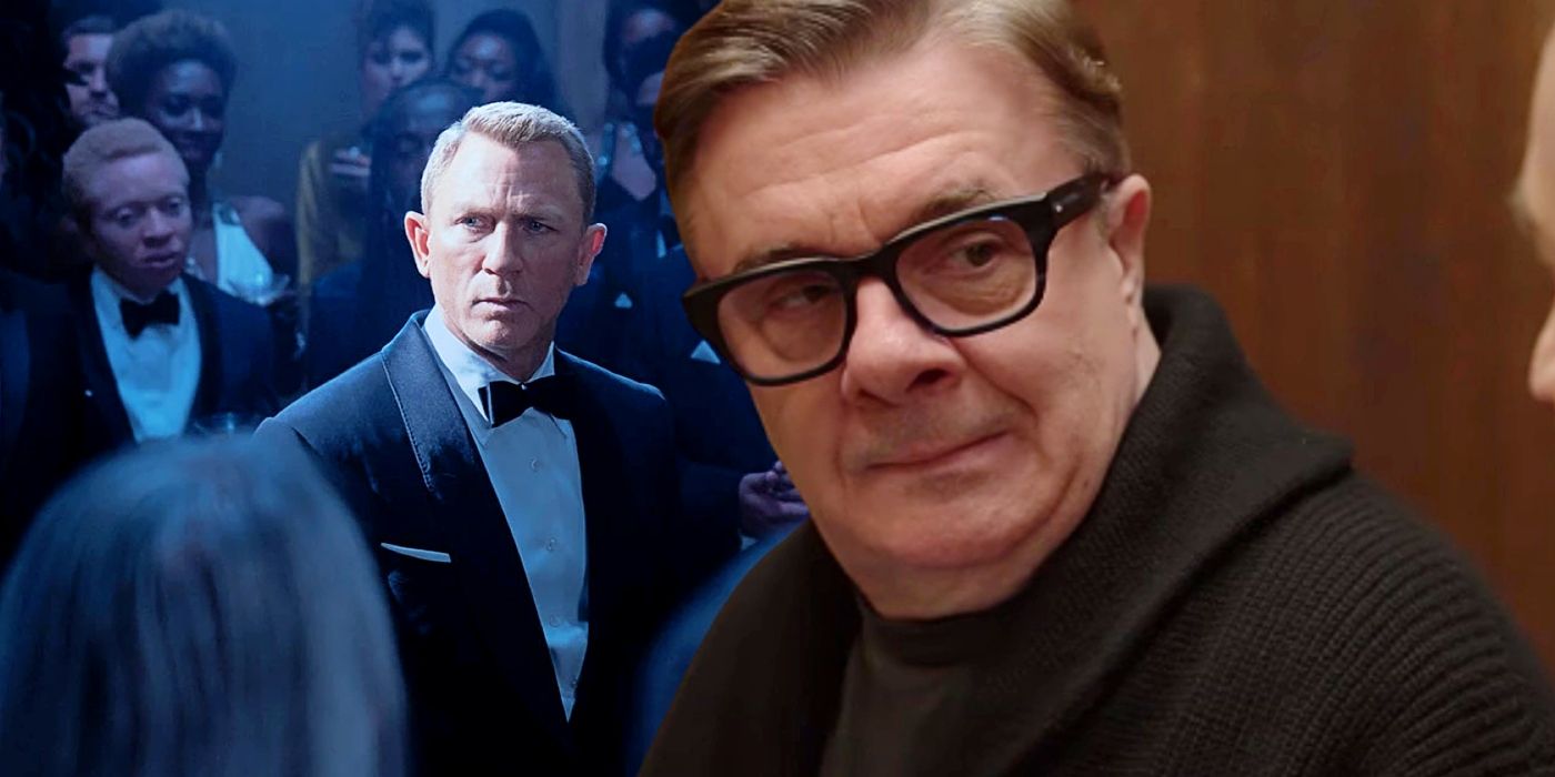 Custom image of Daniel Craig as James Bond and Nathan Lane.