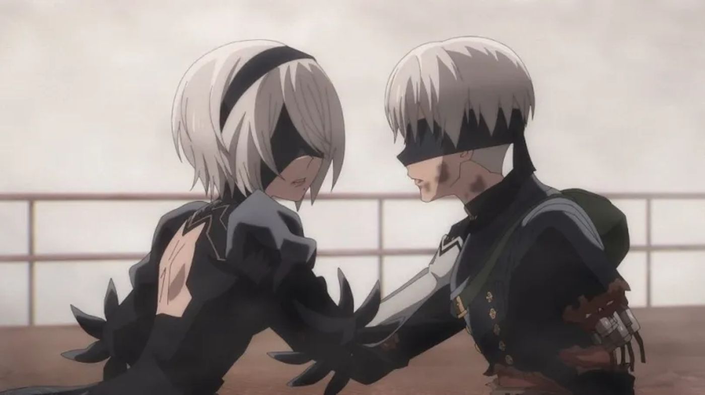 NieR Automata 2b and 9s episode 1