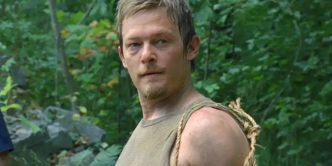 Norman Reedus as Daryl in The Walking Dead.