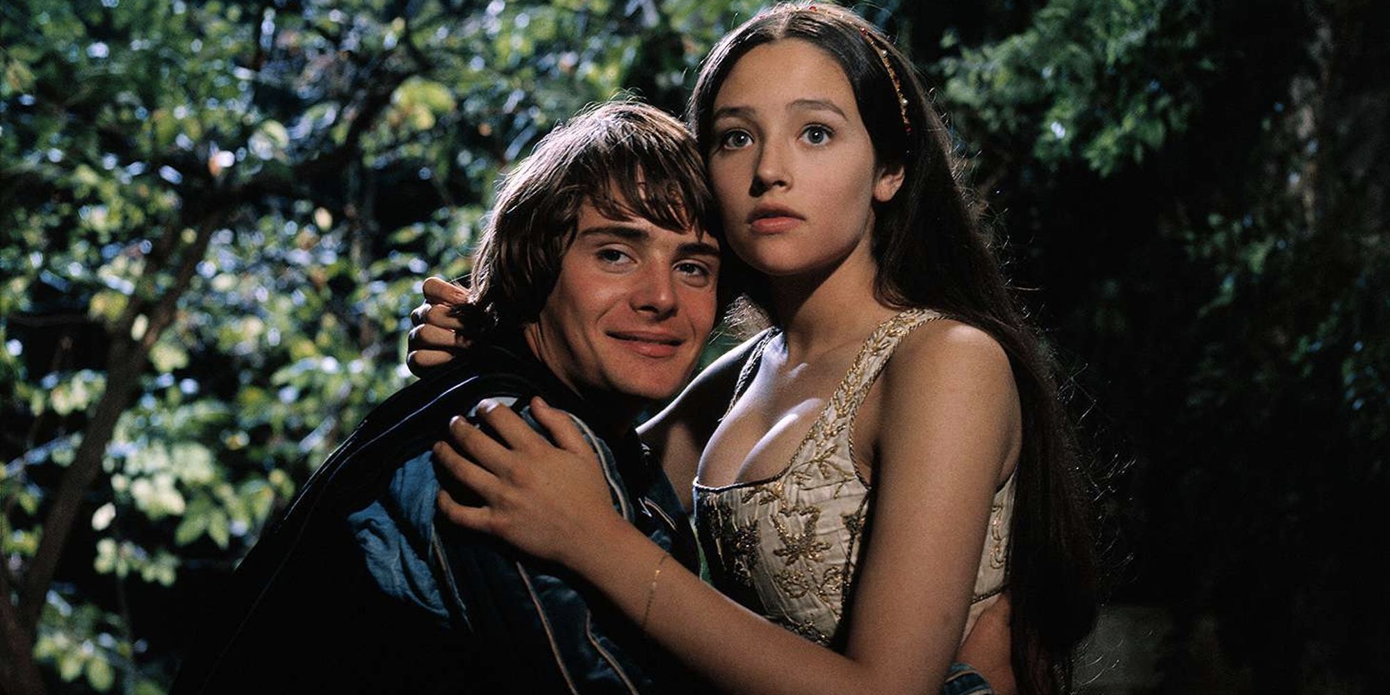 Olivia Hussey and Leonard Whiting in 1968 Romeo and Juliet