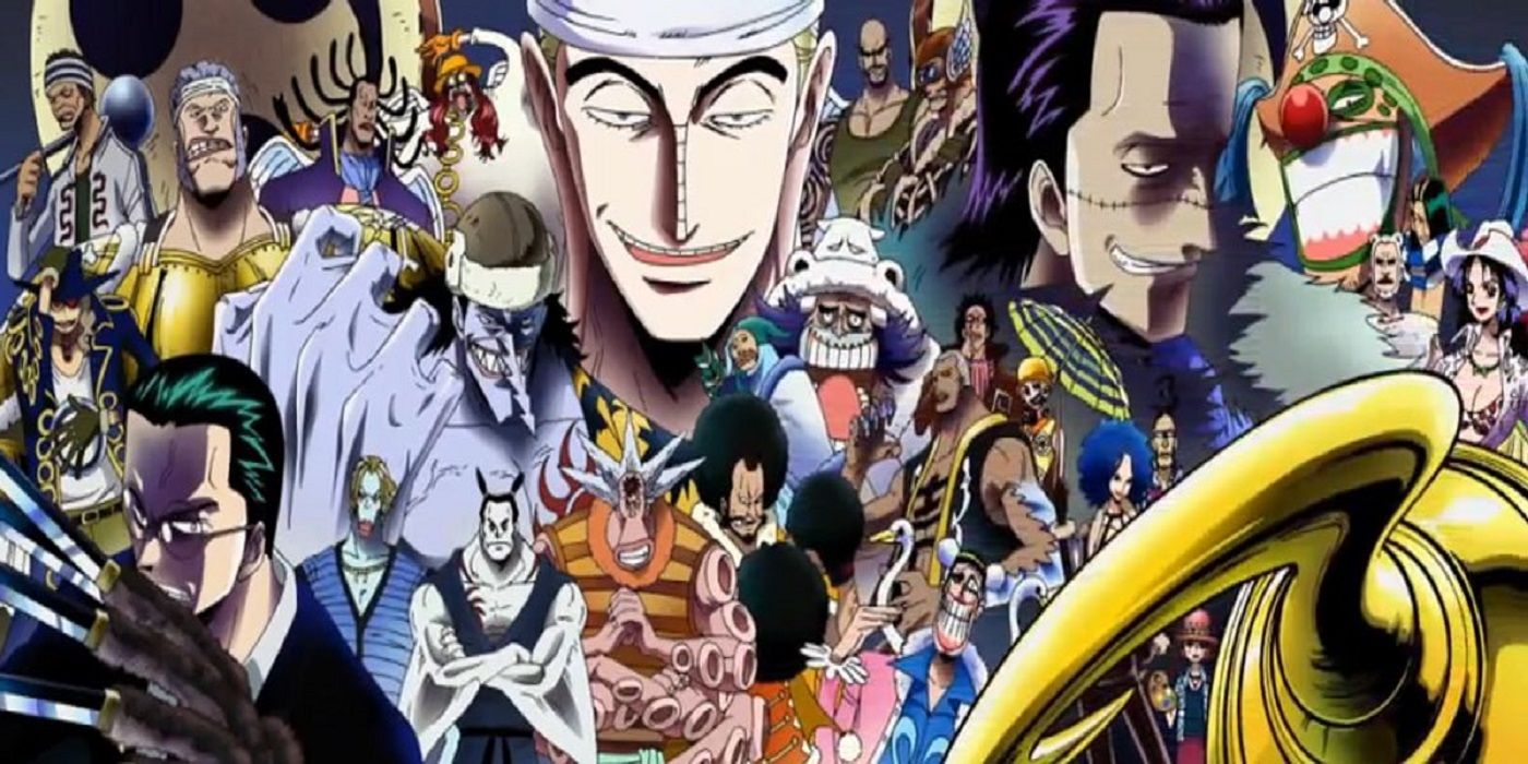 Many of the villains of One Piece