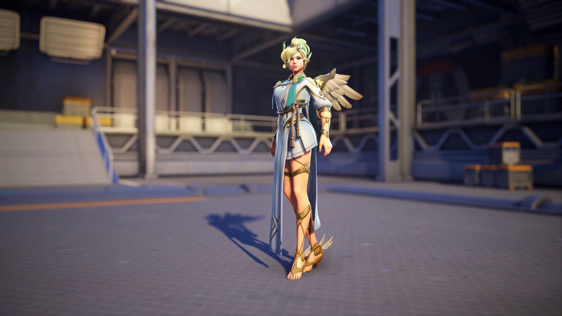 Overwatch 2 Battle For Olympus Skin Lendária Winged Mercy