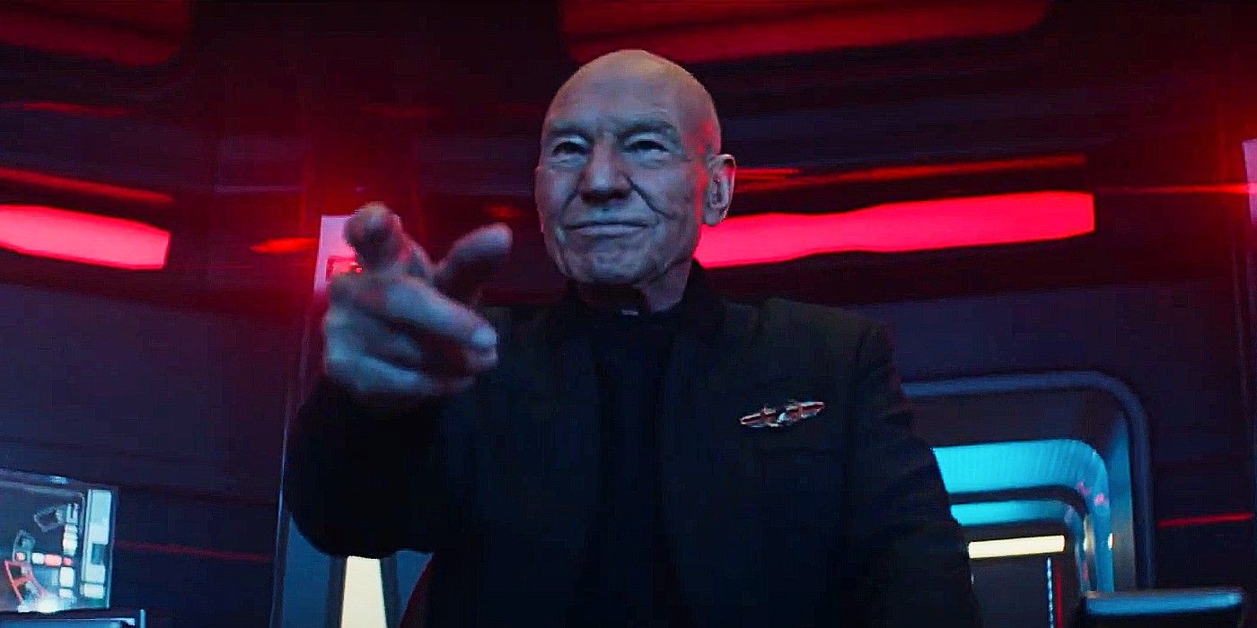 Patrick Stewart as Jean-Luc Picard in Star Trek Picard season 3 trailer