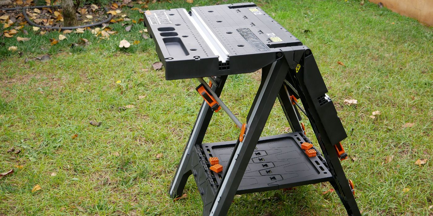 A Pegasus Workbench is seen in a yard