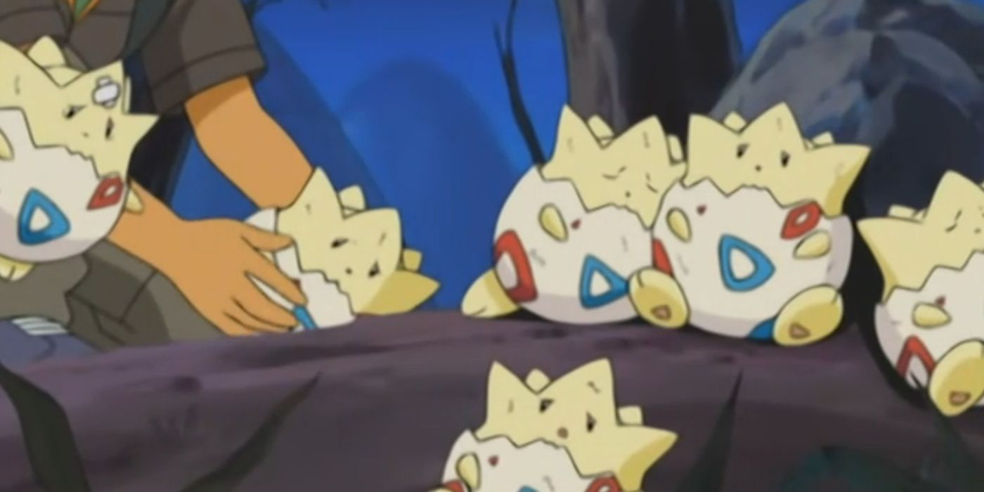 Pokemon: Injured and suffering Togepi at the Togepi Paradise
