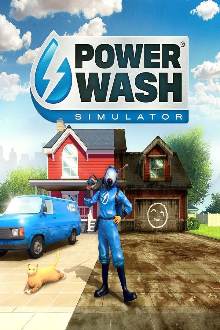 PowerWash Simulator game poster